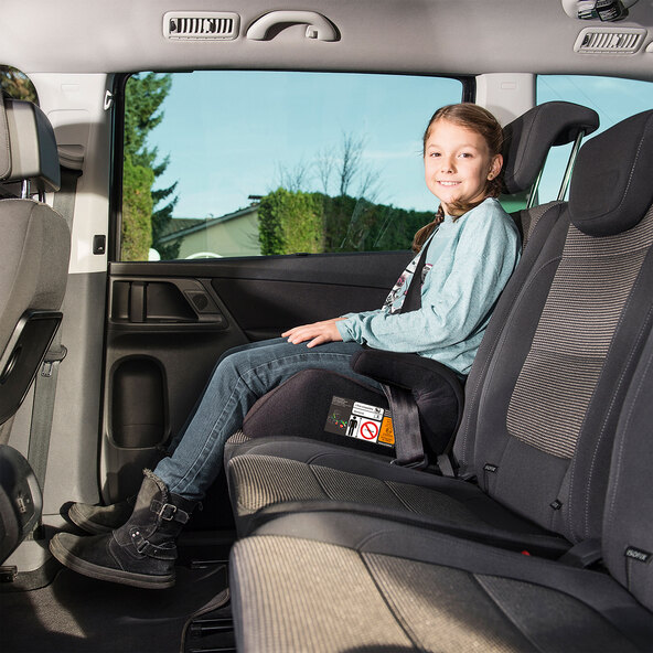 Auto Kindersitzkissen, schwarz