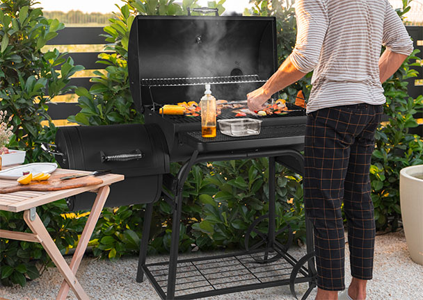 Smoker Holzkohlegrill Smoker Holzkohlegrill