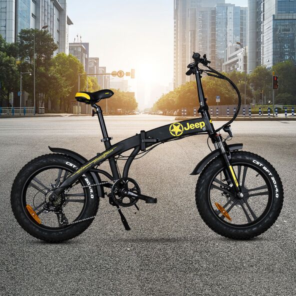 20" Falt E-Bike Fold FAT FR 7020, schwarz