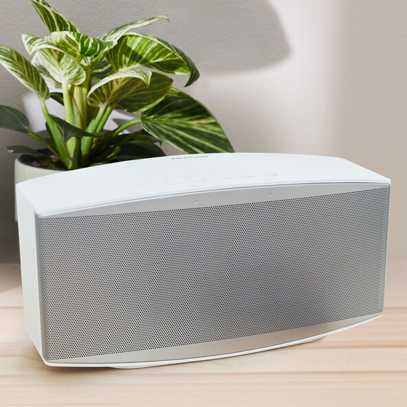 Chromecast Multiroom WLAN-Lautsprecher, weiß