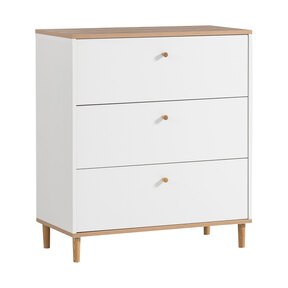 Kommode Emma, breit, 3 Schubkästen