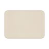 "Beige, rechteckige Haus- und Heimtierdecke mit gesteppter Oberfläche, präsentiert auf hellem Untergrund, vermutlich für Produktwerbung.
"