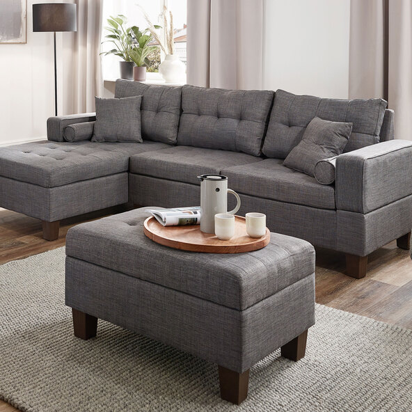 Sofa ROM, Grau