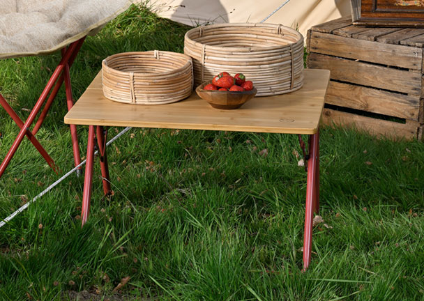 Camping-Beistelltisch Holz Camping-Beistelltisch Holz