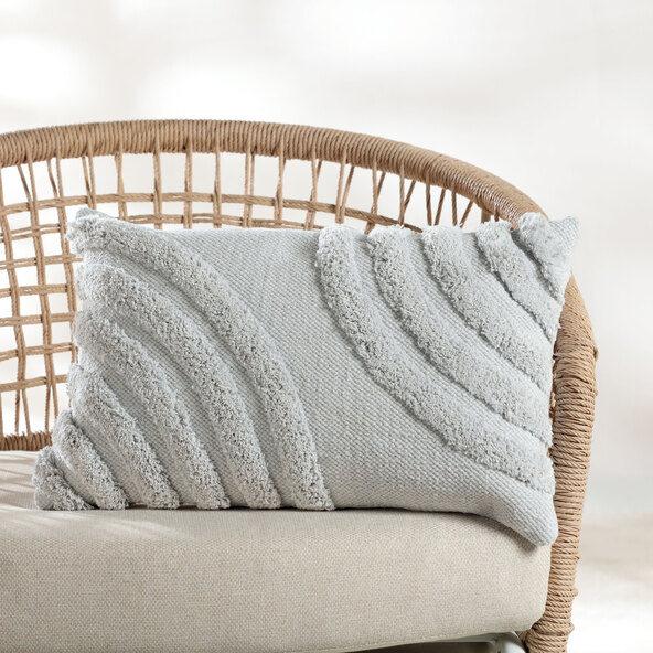 Boho Kissen, Bögen, 50 x 30 cm