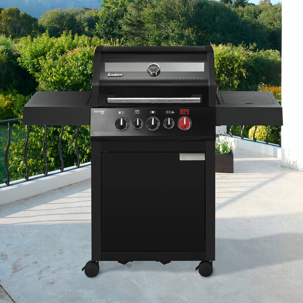 Gasgrill Boston Black Pro 3 SIKR Turbo