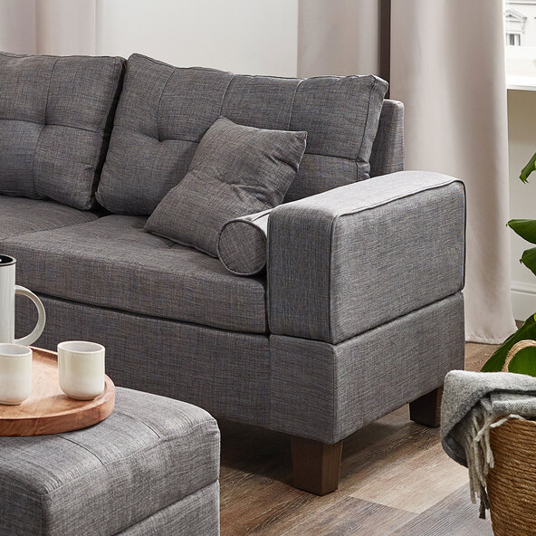 Sofa ROM, Grau