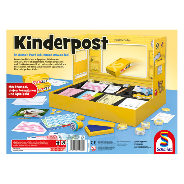 Kinderspiel Kinderpost