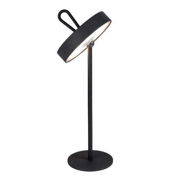 LED-Akku-Tischlampe ELLA, schwarz