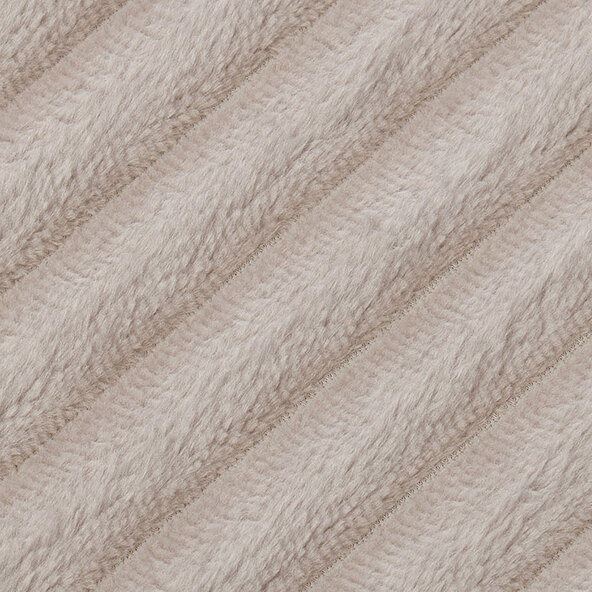 Badteppich Berlin in Cord Optik, 2er Set, 50 x 70 cm, taupe