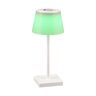 LED-Akku-Tischlampe Sanchez, weiß