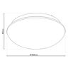LED Deckenleuchte BERGEN, ⌀ 25,5 cm