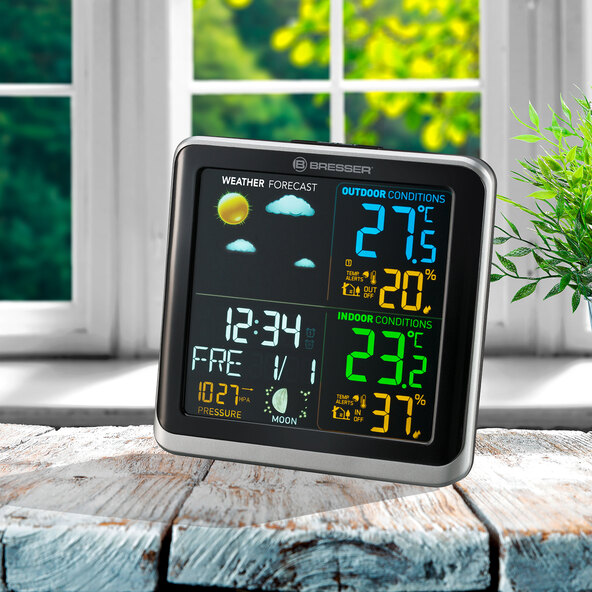 Wetterstation ClimaTemp TB mit LCD-Farbdisplay