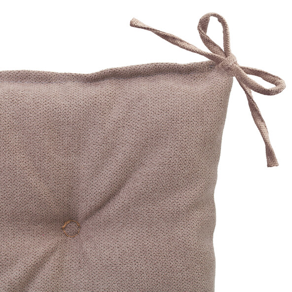 Sitzkissen Darco, 40 x 40 cm, 4er Set, taupe