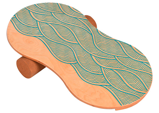 Woodboard Balance-Board, oval
