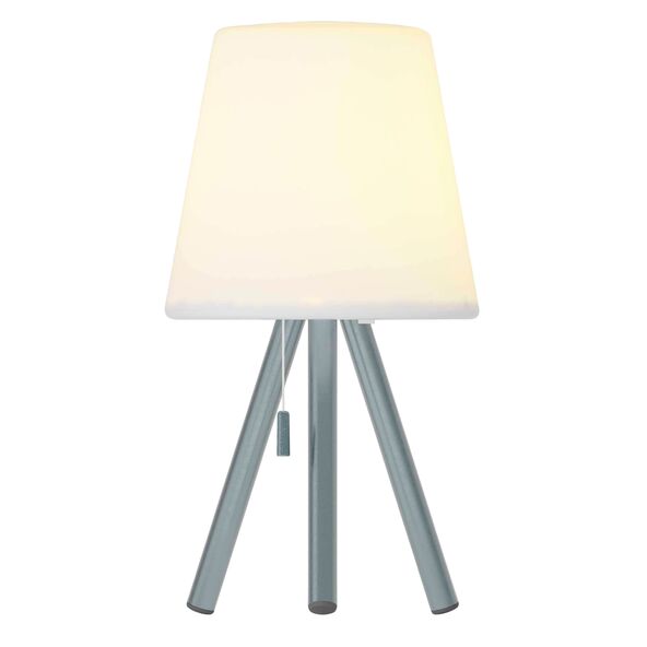 LED-Outdoor-Akku-Tischleuchte, dreibeinig