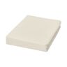 Supersoft Spannbetttuch für Topper, 140-160 x 200-220 cm, creme