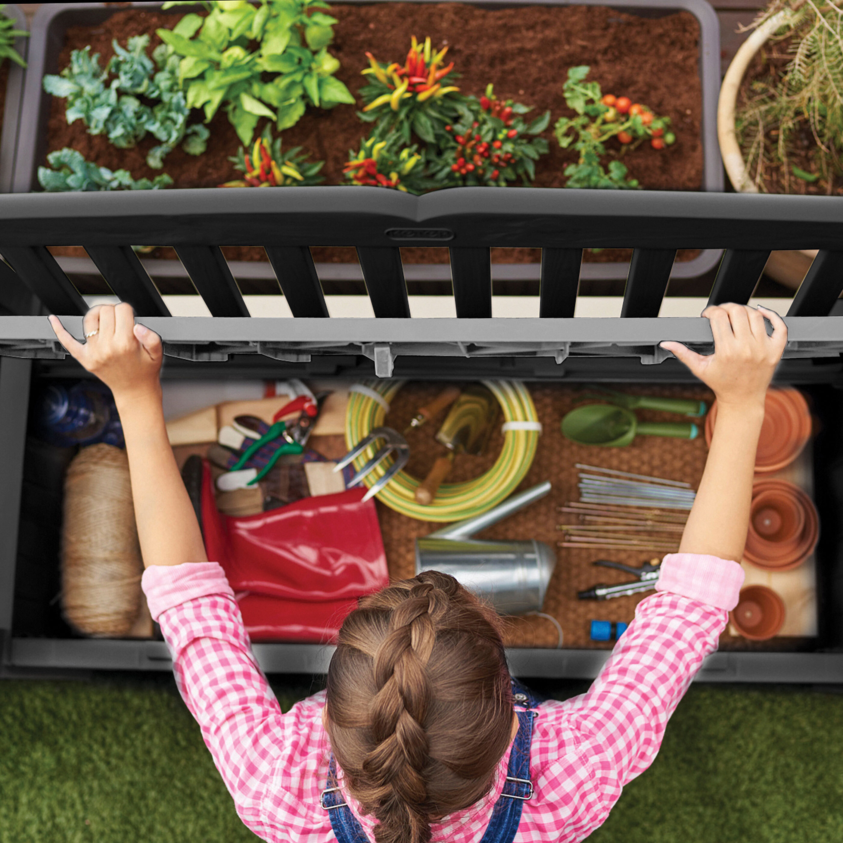 Keter KunststoffGartenbank Eden ALDI