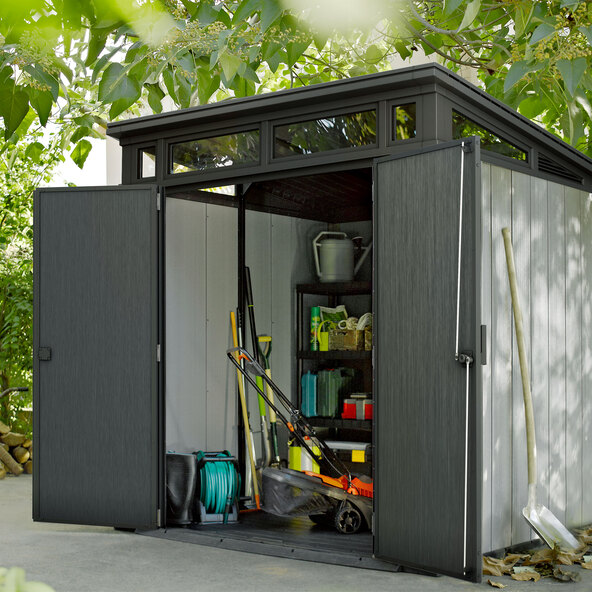 Kunststoff-Gartenhaus Artisan 7x7