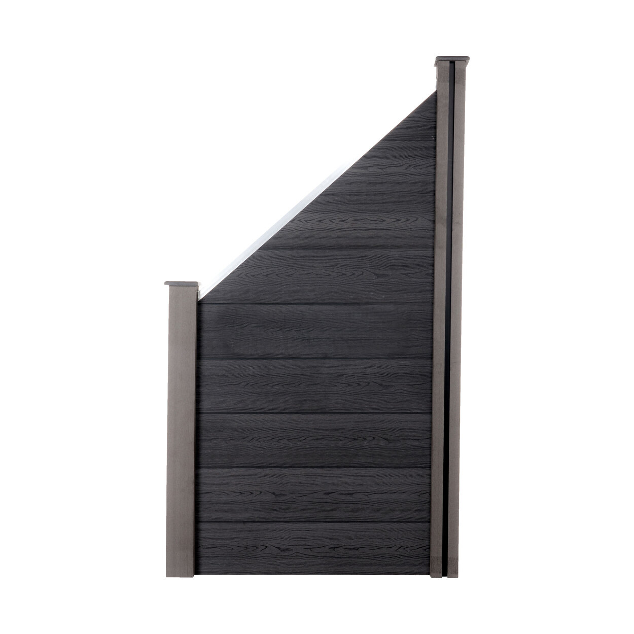 Home Deluxe WPCSichtschutzzaun, Schrägelement ALDI