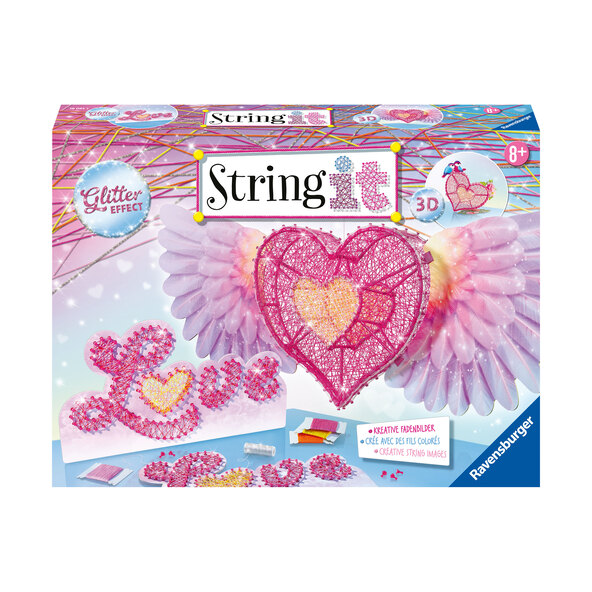 Bastel-Set String it, 3D Heart