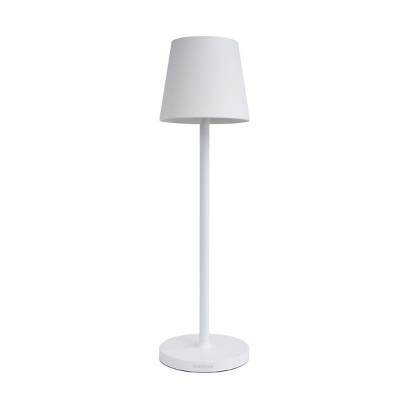 LED-Akku-Tischlampe Dinner Light classic, weiß