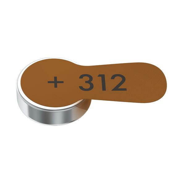 Hörgeräte-Batterien-Postalbox, 64 Stück, Gr. 312