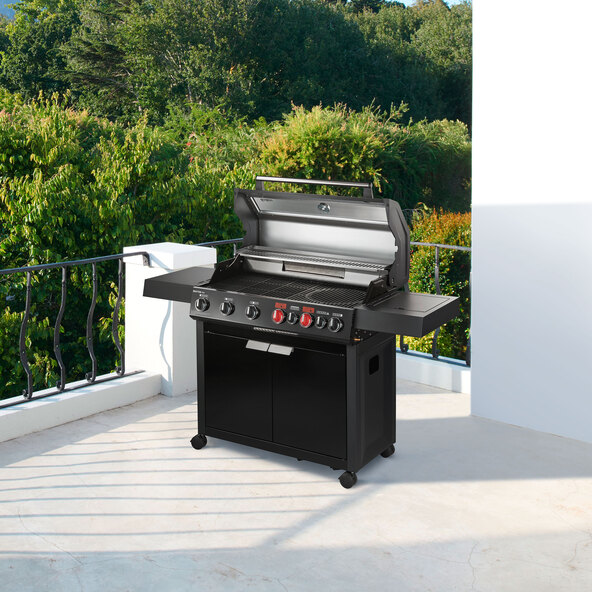 Gasgrill Boston Black Pro 6 SIKR Turbo II