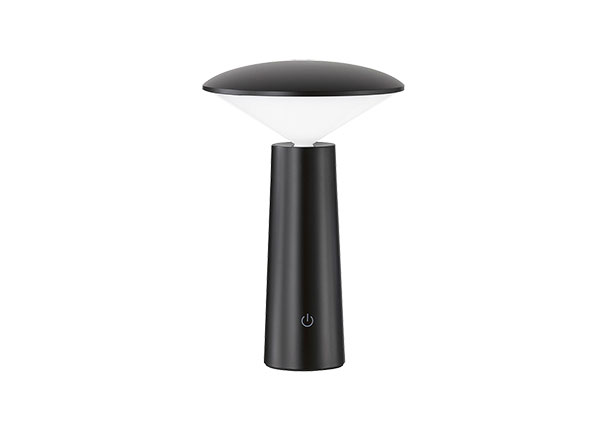 LED-Akku-Tischleuchte Pinto, schwarz