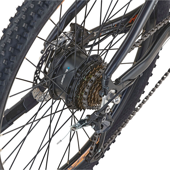 E-Mountainbike Graveler 24“, mit Hinterradmotor