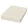 Supersoft Spannbetttuch für Topper, 90-100 x 200-220 cm, creme