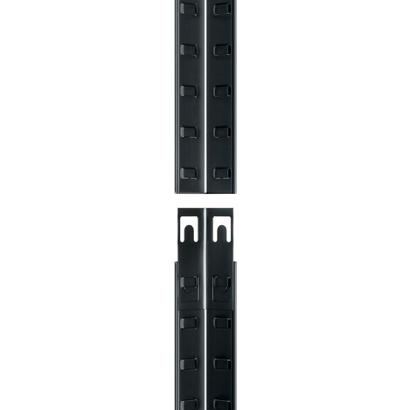 Schwerlastregal Premium, 6 Böden, 2er Set