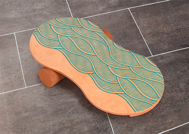 Woodboard Balance-Board, oval