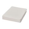 Jersey Spannbetttuch, 90-100 x 200 cm, silber
