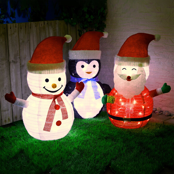 LED Weihnachtsfigur Pinguin