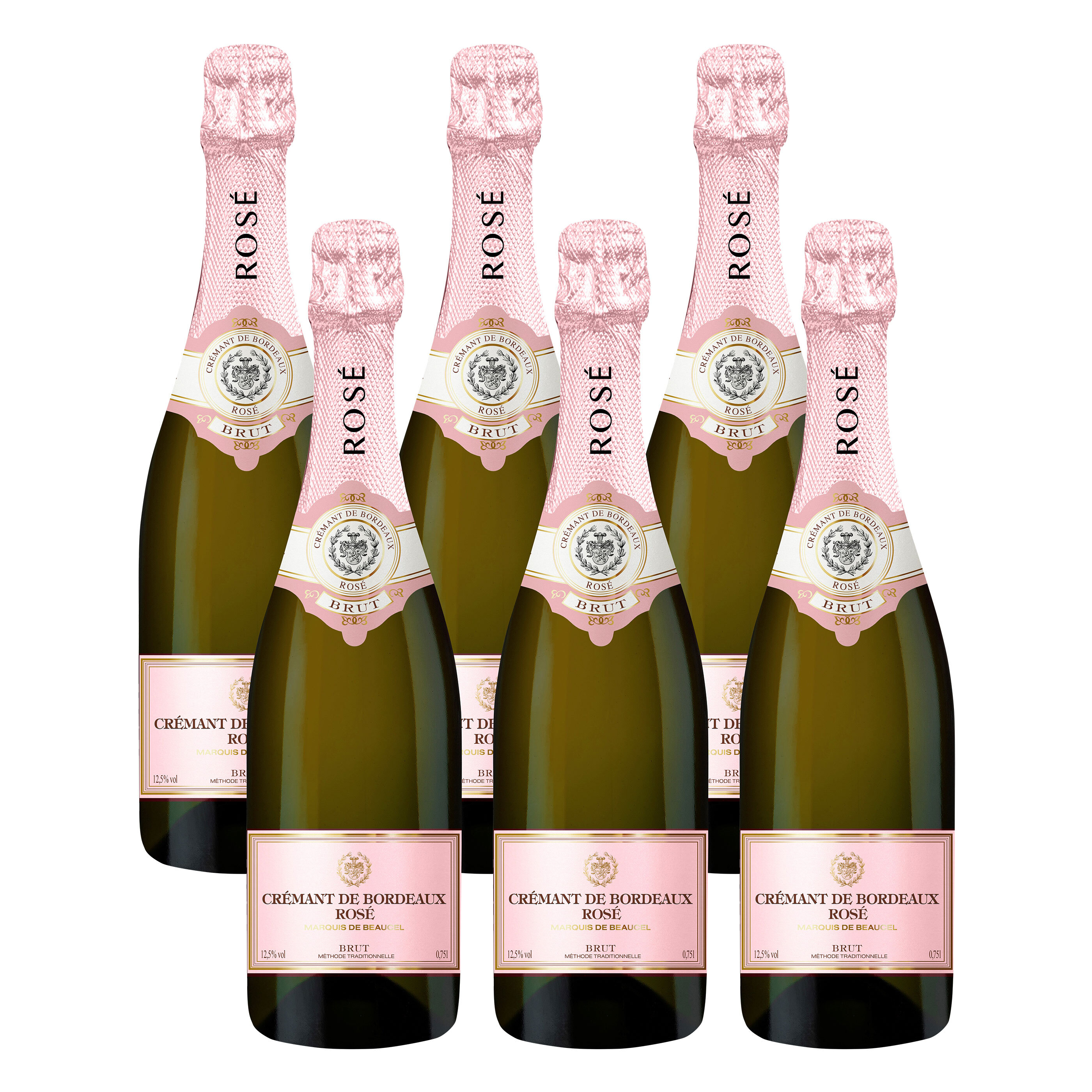MARQUIS DE BEAUCEL Crémant De Bordeaux, Rosé ALDI