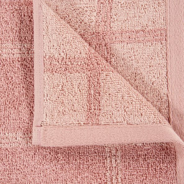 Frottierserie Square Duschtuch, rosa, 2er Set