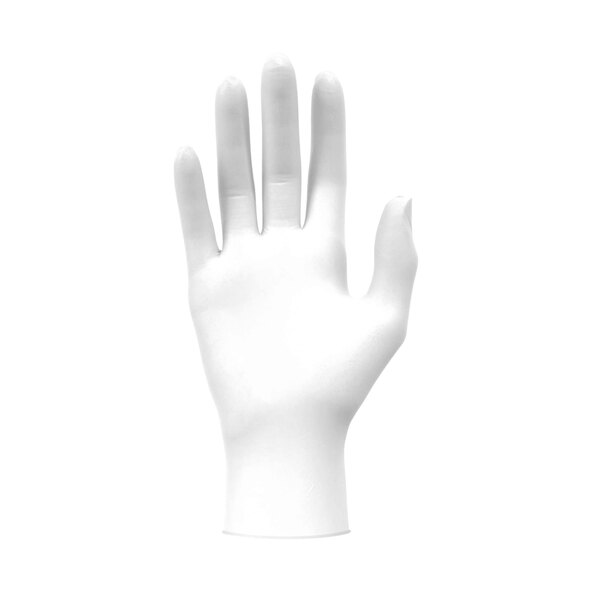 Einmalhandschuhe Nitril, weiß, Größe L