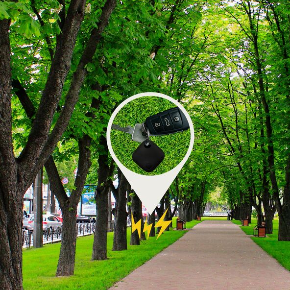 Smart Tag Pro, Doppelpack, schwarz