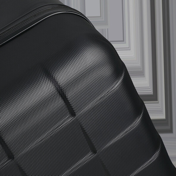 Hartschalenkoffer-Set Exopack, schwarz