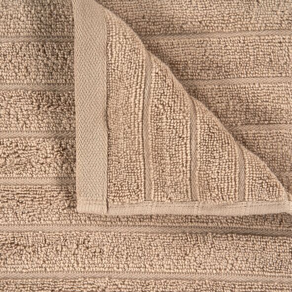 Handtuch Hoch/Tief, 2 x 2er Set, beige