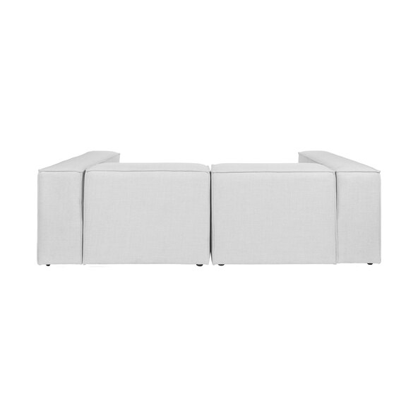 Modulares Sofa Verona S, hellgrau