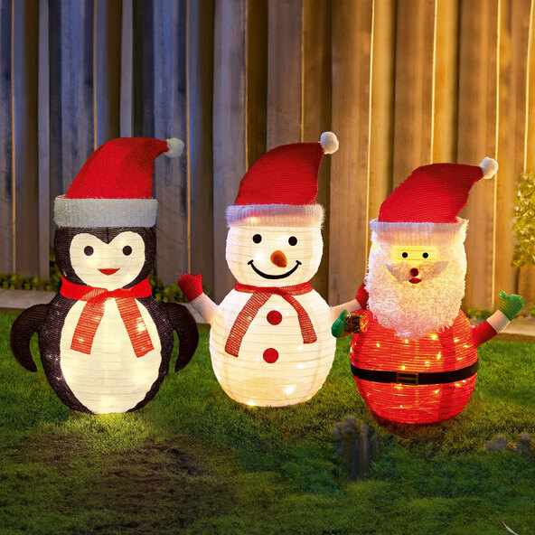 LED Weihnachtsfigur Pinguin