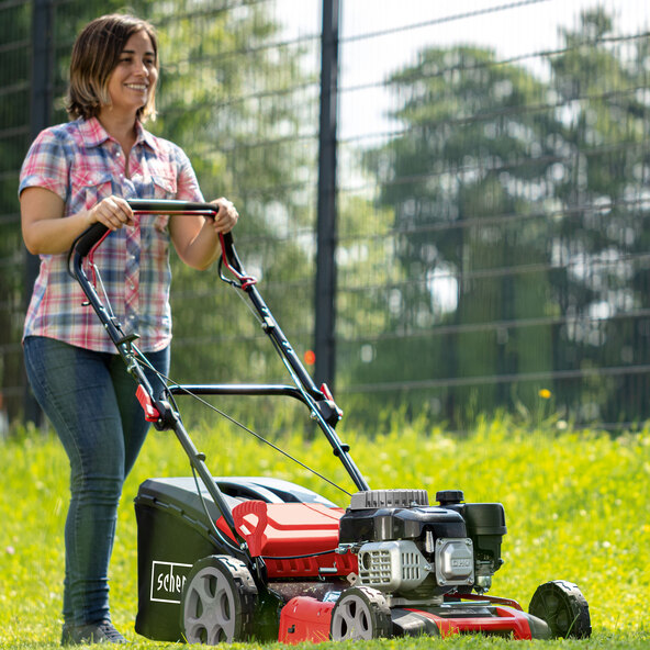 scheppach BenzinRasenmäher MS14946SX ALDI