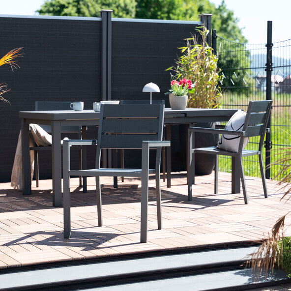 Gartenstuhl MADERA, 8er Set