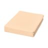 Jersey Spannbetttuch, 180-200 x 200 cm, sand