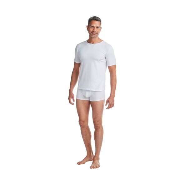 T-Shirts, weiß/schwarz/grau, XXL, 3er Set