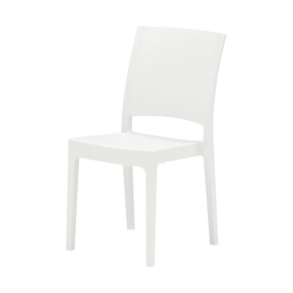 Design-Kunststoffstuhl 4er-Set