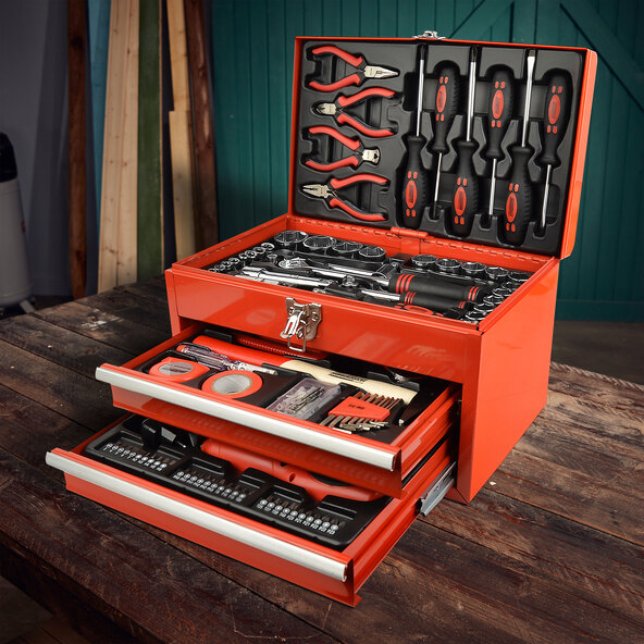 Werkzeugbox, 155-teilig