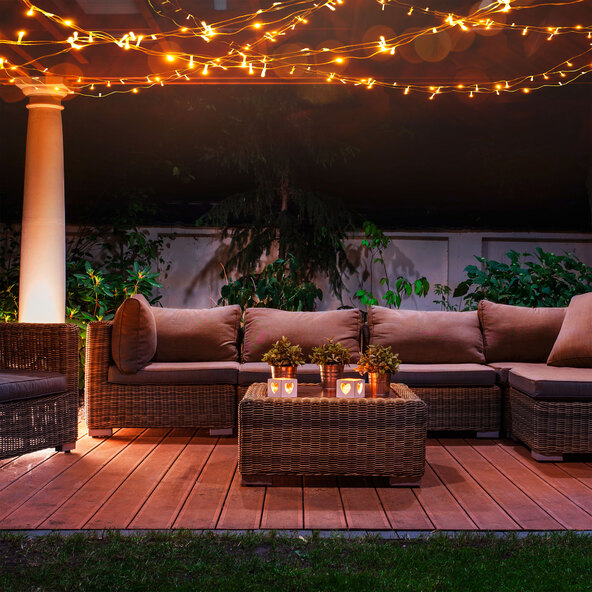 Smart-Home-Lichterkette, warmweiß, 40 LEDs